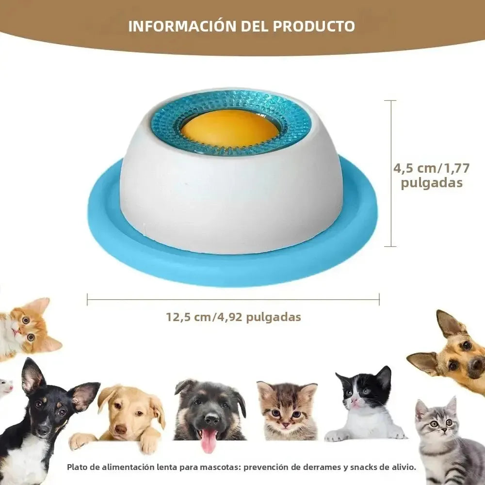 Brinquedo Interativo Slow Feeder para Cães e Gatos – Anti Tédio e Alimentação Lenta