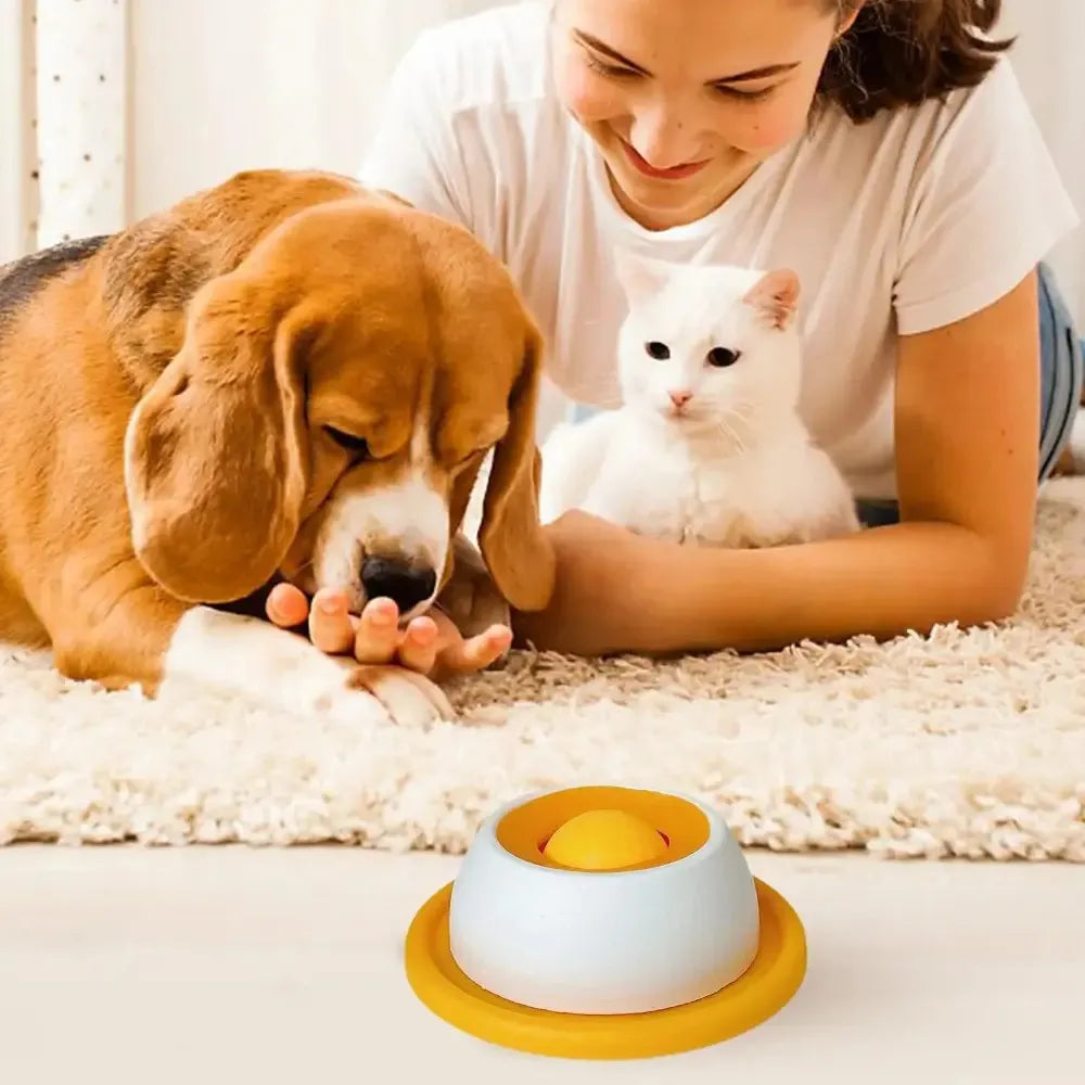 Brinquedo Interativo Slow Feeder para Cães e Gatos – Anti Tédio e Alimentação Lenta