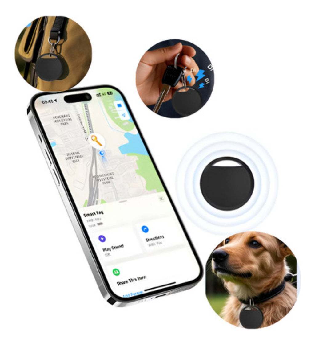 Rastreador Pet Bluetooth Antiperda Localizador Inteligente