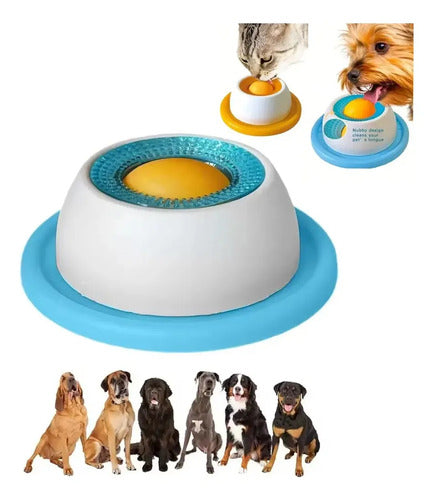 Brinquedo Interativo Slow Feeder Cães Gatos Anti Tédio