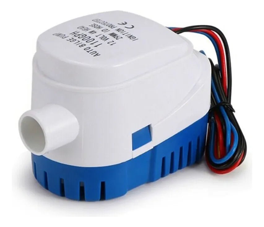 Novo 1100gph 12v Bomba Submersível Automática